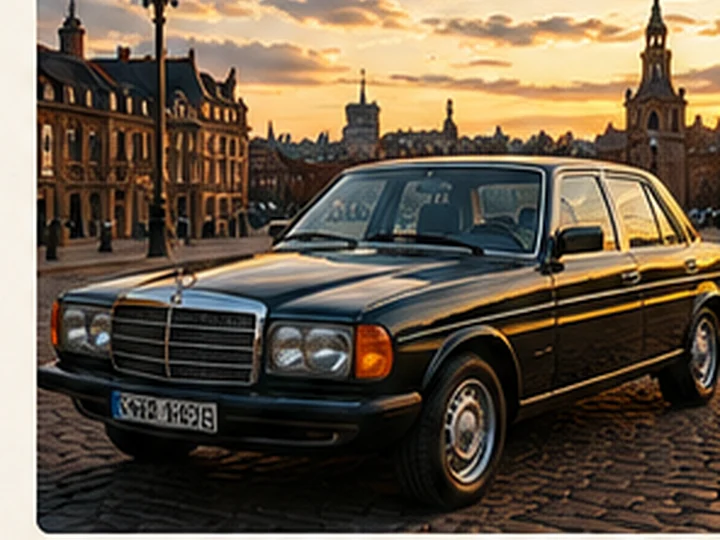 retrotv demo mercedes w123