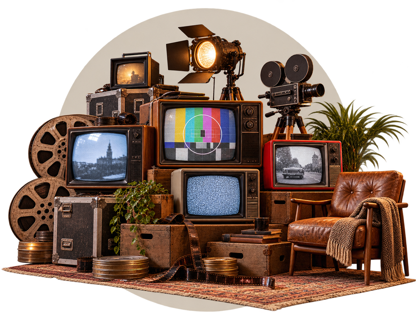 telewizory kineskopowe wynajem do filmow